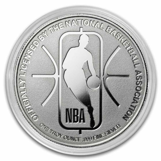 NBA Philadelphia 76ers 1 oz Silver Round