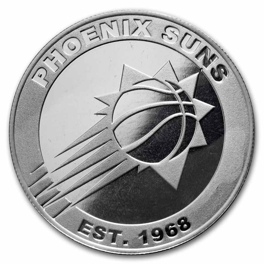 NBA Phoenix Suns 1 oz Silver Round