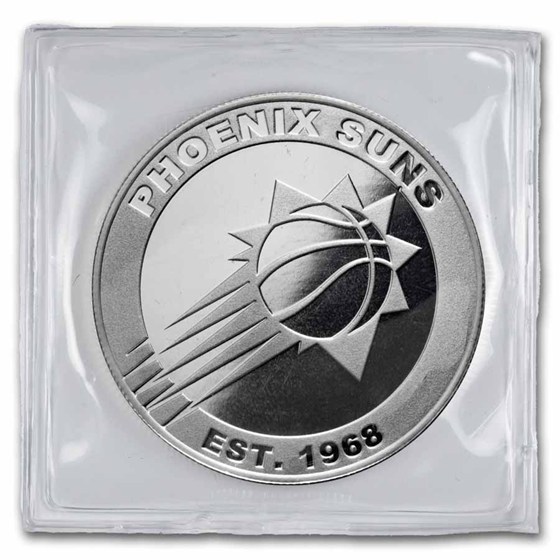 NBA Phoenix Suns 1 oz Silver Round