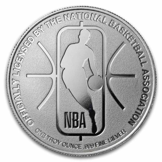 NBA Cleveland Cavaliers 1 oz Silver Round