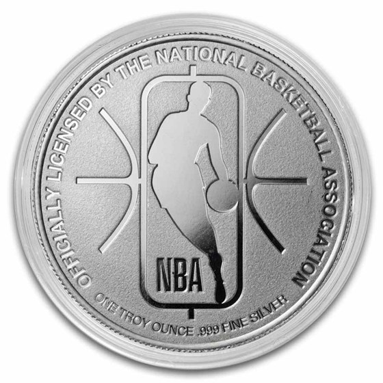 NBA Cleveland Cavaliers 1 oz Silver Round