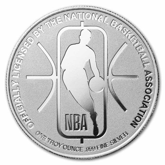 NBA Boston Celtics 1 oz Silver Colorized Round (w/Box)