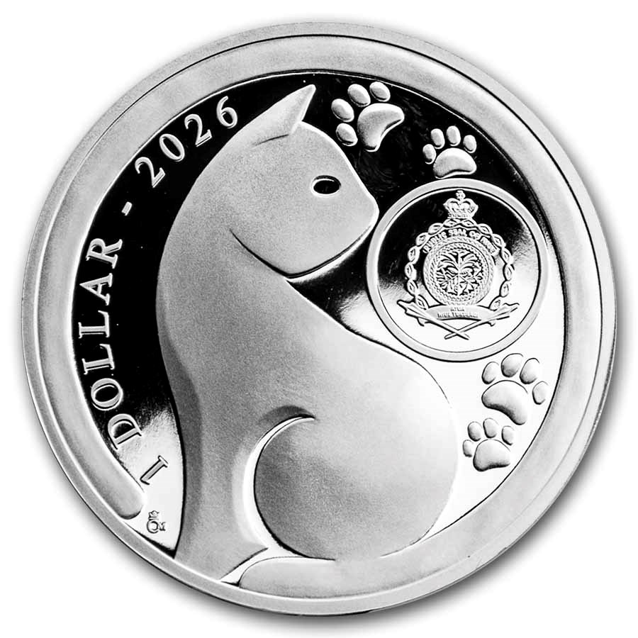 2026 Niue 1 oz Silver Proof Cat Breeds: Abyssinian