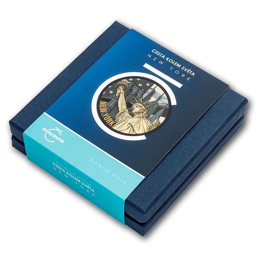 2026 Niue 3 oz Silver Journey Around the World: New York