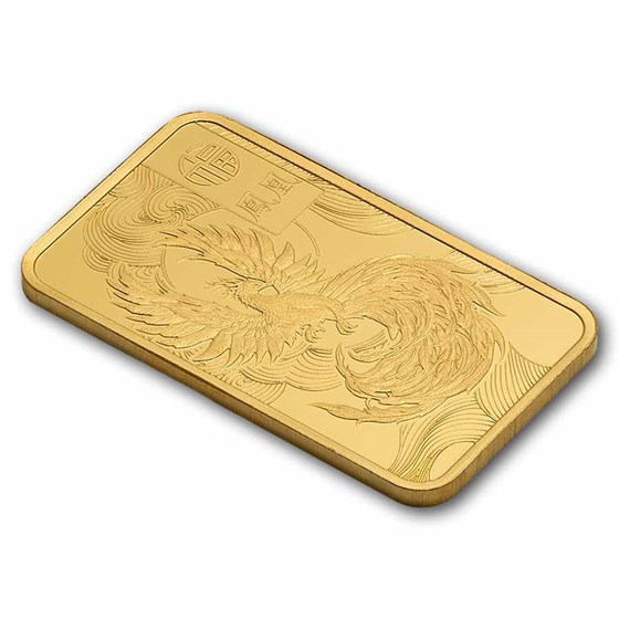 2026 5 gram Gold Bar - PAMP Good Luck Phoenix (In Assay w/Sleeve)