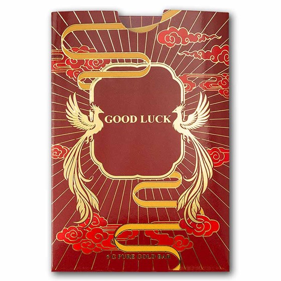 2026 5 gram Gold Bar - PAMP Good Luck Phoenix (In Assay w/Sleeve)
