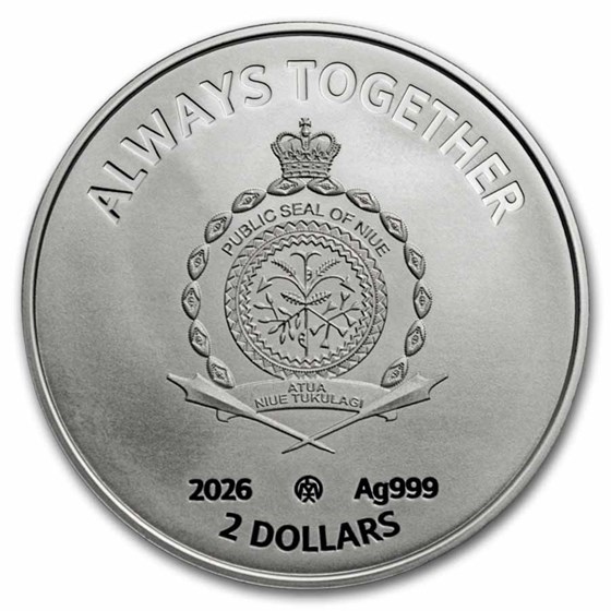 2026 Niue 1 oz Silver Angel's Dream (w/ Box and COA)