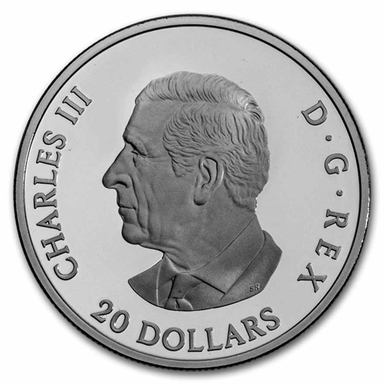 2026 Canada 1 oz Silver $20 Colorful Birds: Canada Jays