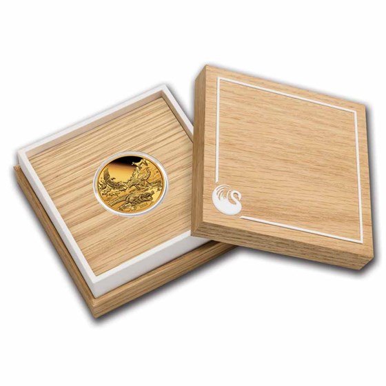 2026 AUS 1 oz Gold Wonders of Australia The Outback PF (Box, COA)