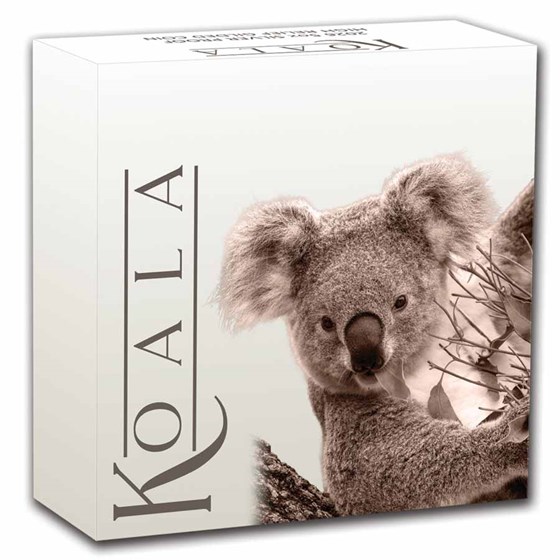 2026 Australia 5 oz Silver Gilded Koala Proof (High Relief)