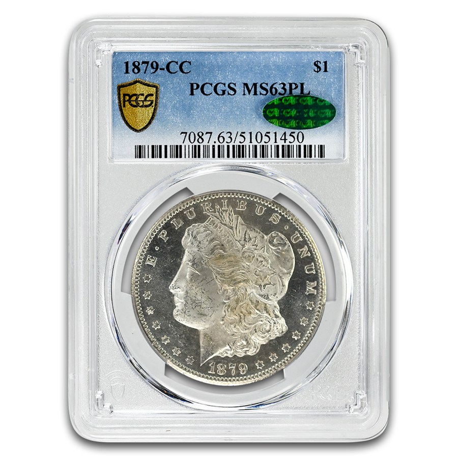1879-CC Morgan Dollar MS-63 PCGS CAC (PL)
