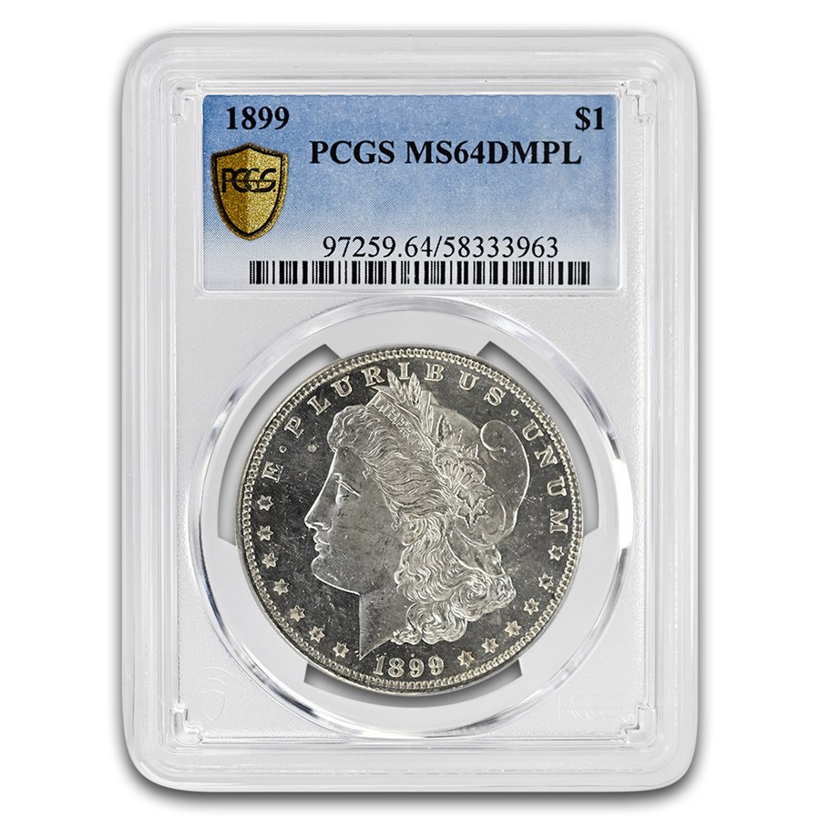 1899 Morgan Dollar MS-64 PCGS (DMPL)
