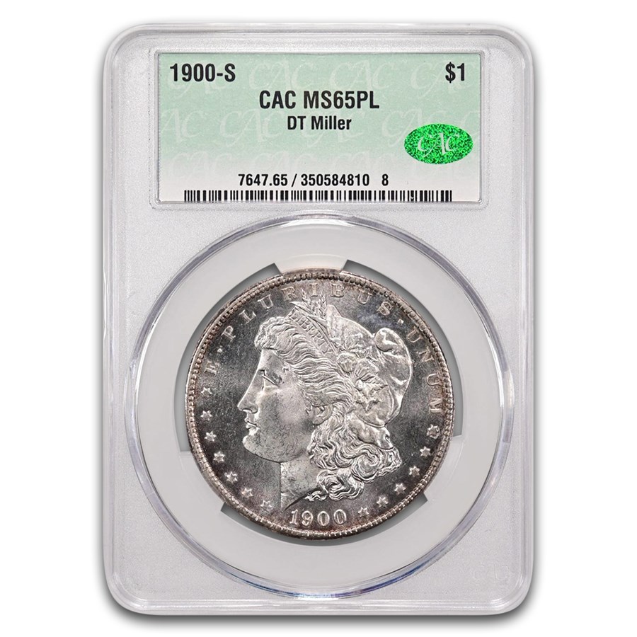1900-S Morgan Dollar MS-65 CACG (PL)