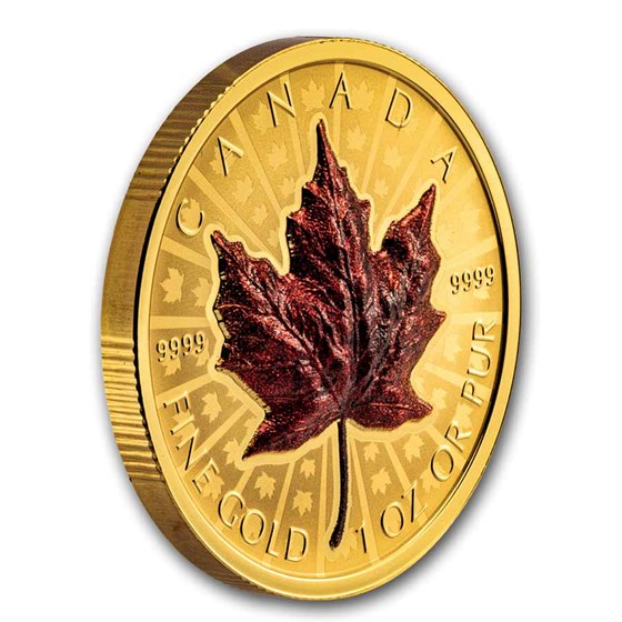 2026 Canada 1 oz Gold $200 Ultra High Relief Gold Maple Leaf