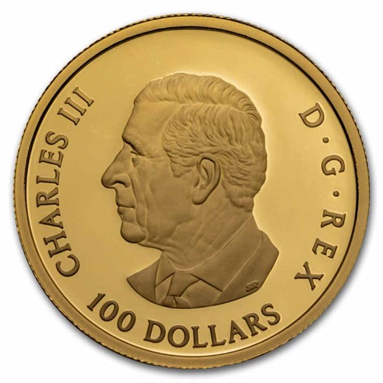 2027 Canada Gold $100 Year of the Goat Proof (Box/COA)