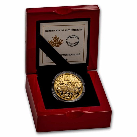 2027 Canada Gold $100 Year of the Goat Proof (Box/COA)