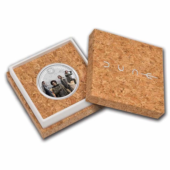 2026 TUV 1/2 oz Silver Colorized Dune Coin House Atreides (Box)