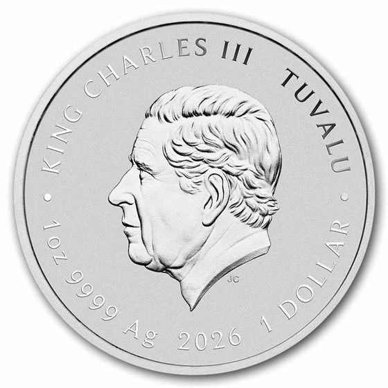 2026 TUV 1 oz Silver Colorized Stranger Things Friends Don't Lie