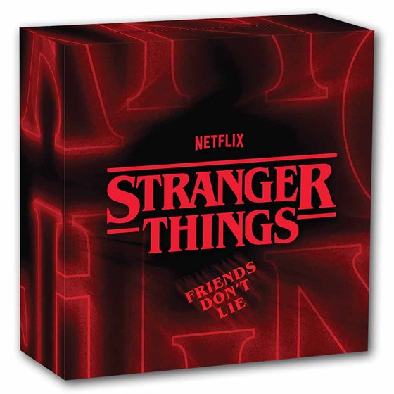 2026 TUV 1 oz Silver Colorized Stranger Things Friends Don't Lie