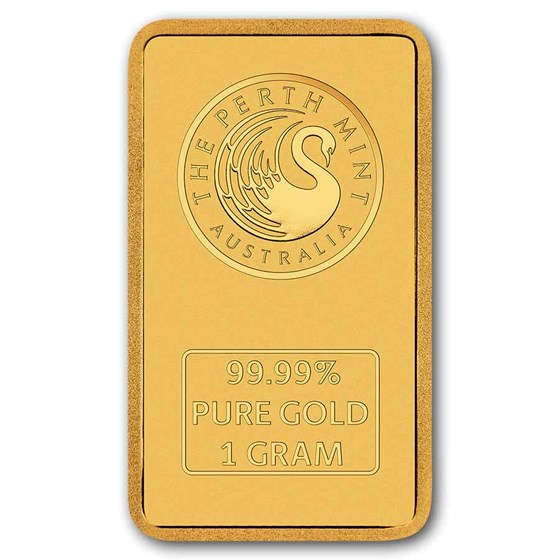 1 gram Gold Stranger Things Bar-The Perth Mint (In Assay)