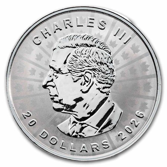 2026 Canada 1 oz Silver $20 Ultra High Relief Silver Maple Leaf