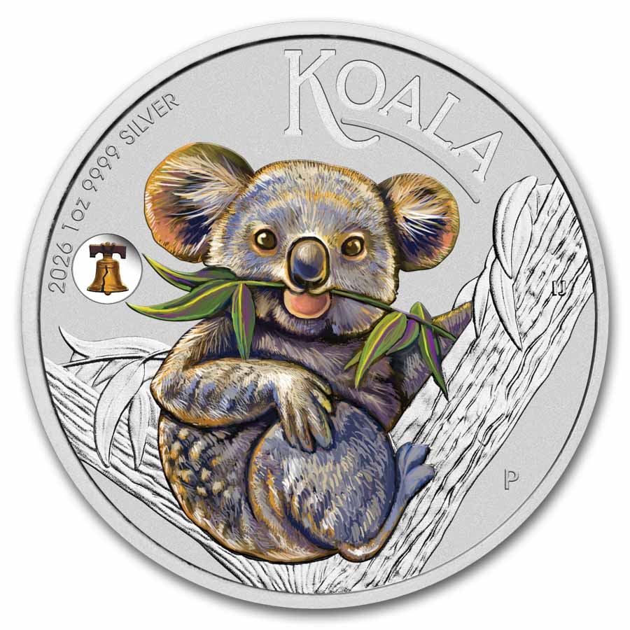2026 AUS 1 oz Silver Koala ANA Expo Liberty Bell Privy (In Card)