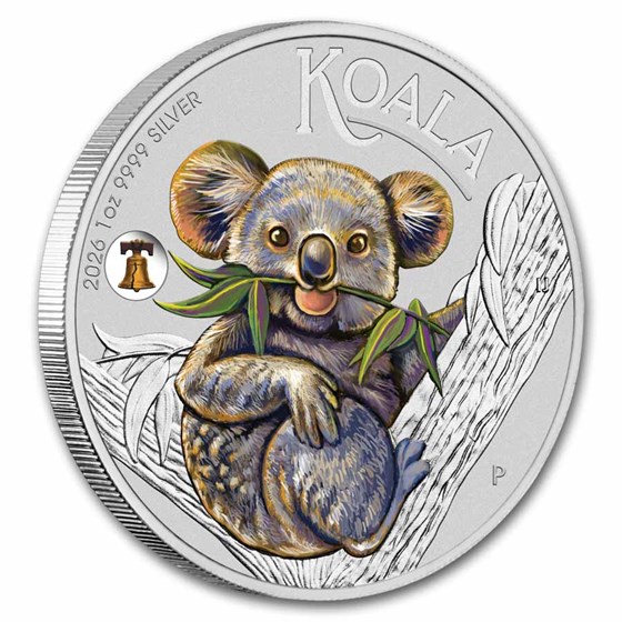 2026 AUS 1 oz Silver Koala ANA Expo Liberty Bell Privy (In Card)