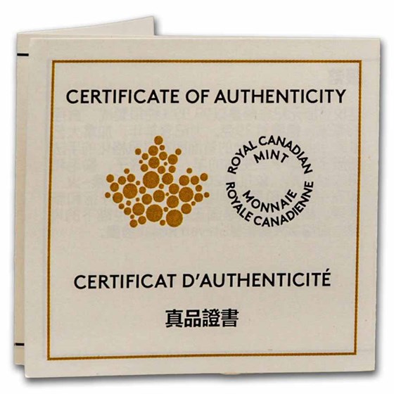2027 Canada 1 oz Proof Silver $15 Lunar Year of the Goat