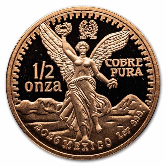 2026 Liberia 4-Coin Copper Vintage Libertad Fractional Set