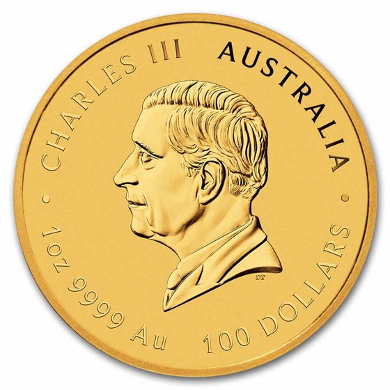 2027 Australia 1 oz Gold Lunar Goat BU (Series III)