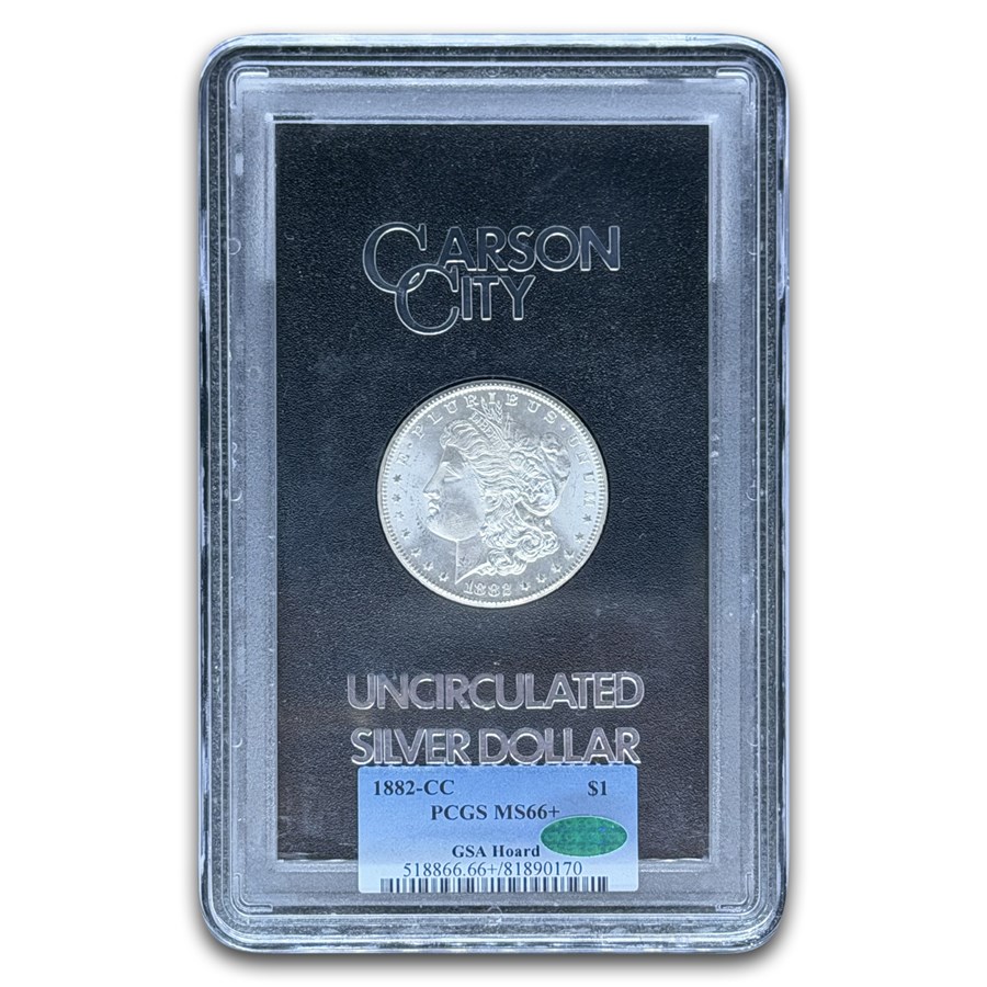 1882 Morgan Dollar MS-66+ PCGS CAC (GSA)