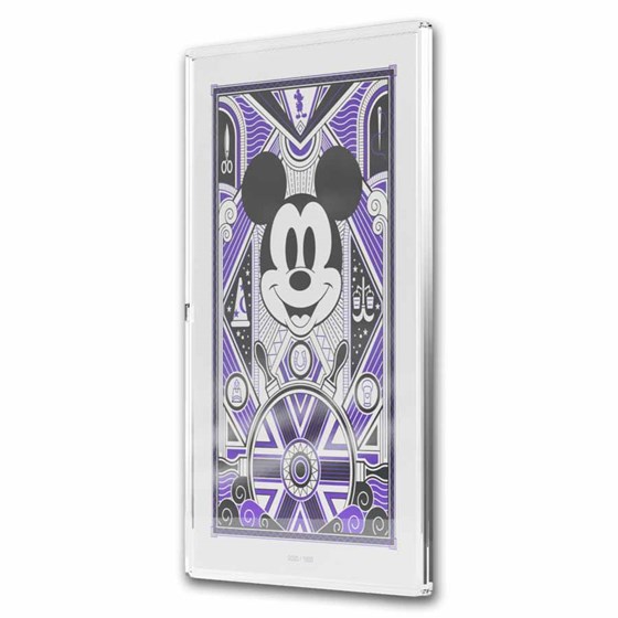 2026 Niue 5g Silver $1 Disney Mickey Mouse: Art Deco Foil