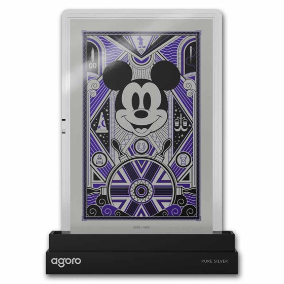 2026 Niue 5g Silver $1 Disney Mickey Mouse: Art Deco Foil