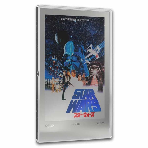 2026 Niue 20g Silver $2 Star Wars: ANH Japanese Movie Poster Foil
