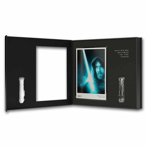 2026 Niue 5g + 1/2 oz Silver Obi-Wan Kenobi Foil &amp; Coin Set