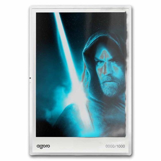 2026 Niue 5g + 1/2 oz Silver Obi-Wan Kenobi Foil &amp; Coin Set