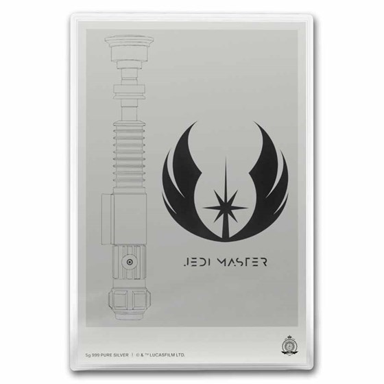 2026 Niue 5g + 1/2 oz Silver Obi-Wan Kenobi Foil &amp; Coin Set