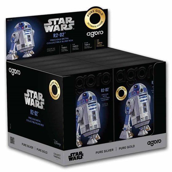 2026 Niue 5g Silver $1 Star Wars: R2-D2 Blind Box