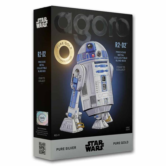 2026 Niue 5g Silver $1 Star Wars: R2-D2 Blind Box