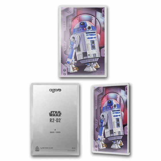 2026 Niue 5g Silver $1 Star Wars: R2-D2 Blind Box