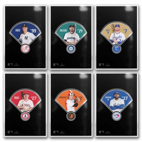 2026 Niue 1/2 oz $1 Silver MLB: American League Blind Box