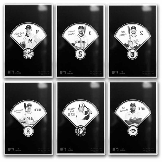 2026 Niue 1/2 oz $1 Silver MLB: American League Blind Box