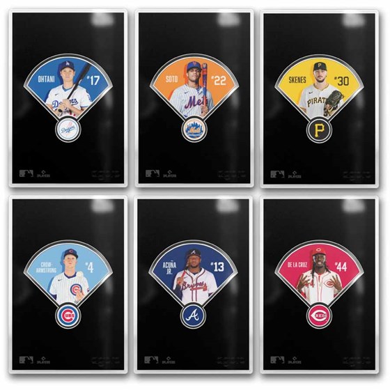 2026 Niue 1/2 oz $1 Silver MLB: National League Blind Box