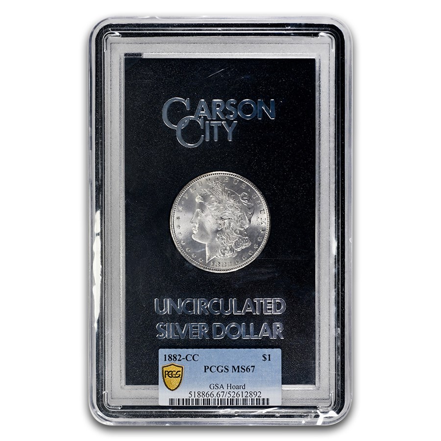 1882-CC Morgan Dollar MS-67 PCGS (GSA)