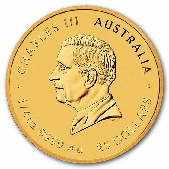 2027 Australia 1/4 oz Gold Lunar Goat BU (Series III)