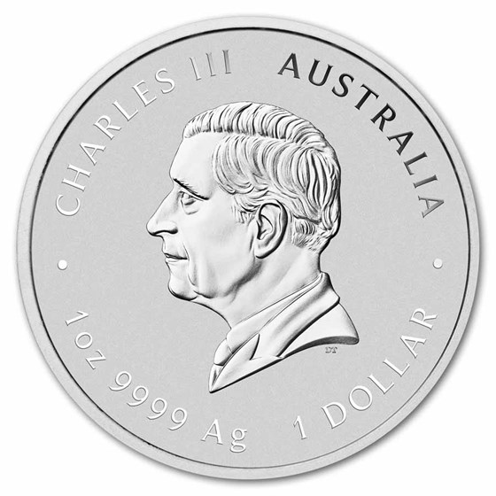 2027 AUS 1 oz Silver Lunar Goat BU SIII (MD® Premier+PCGS)