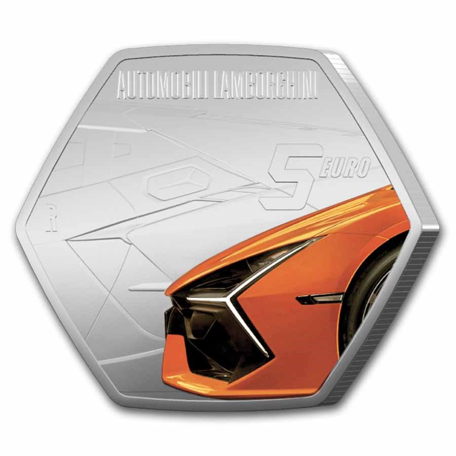 2025 Italy Excellence: Lamborghini 3-Coin .925 Silver Set