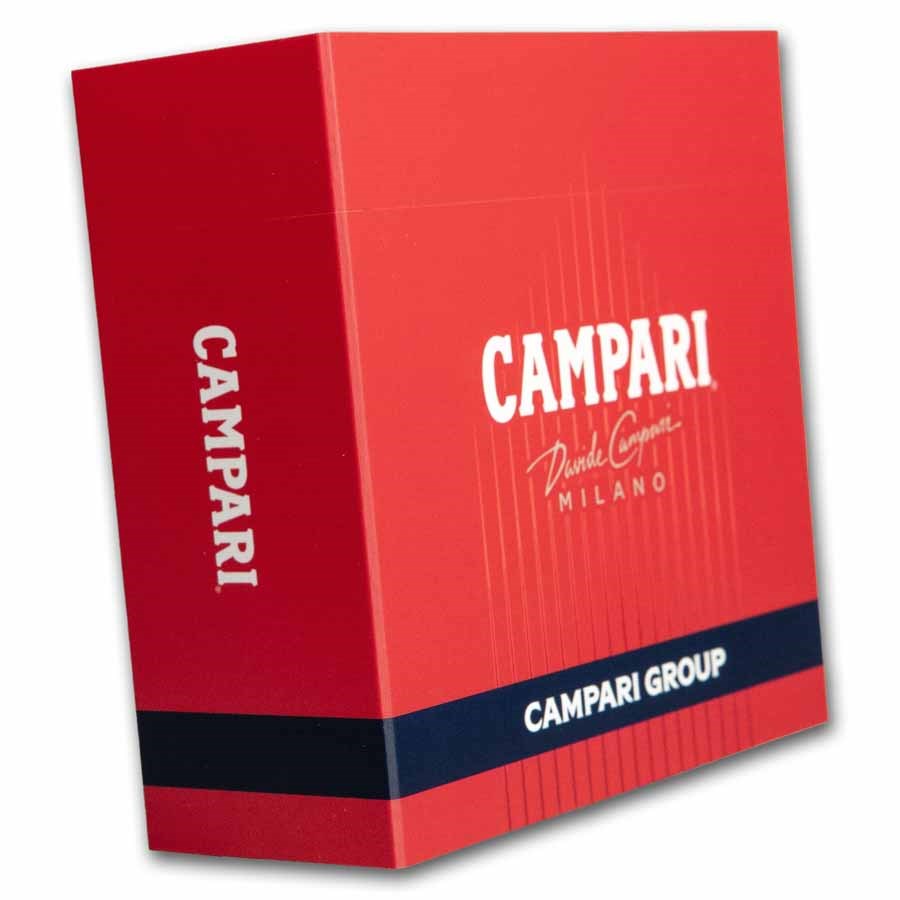 2025 Italy Proof 4€ Campari .925 Silver