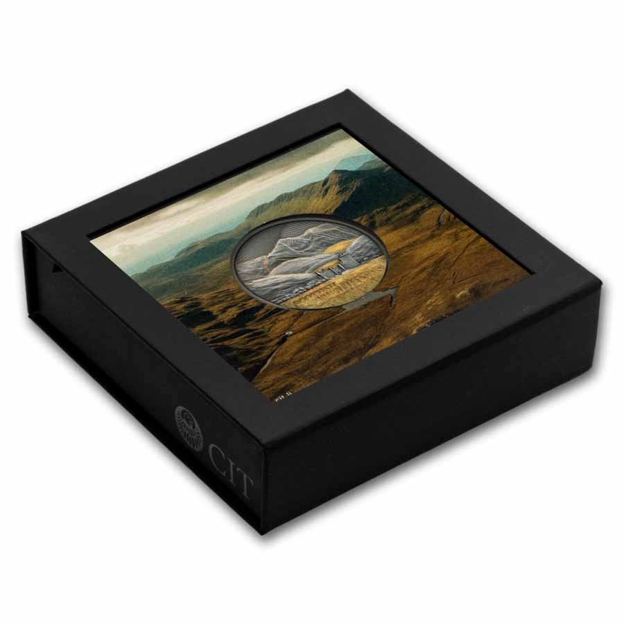 2026 Cook Isl. 2 oz Silver Golden Landscapes: Scottish Highlands
