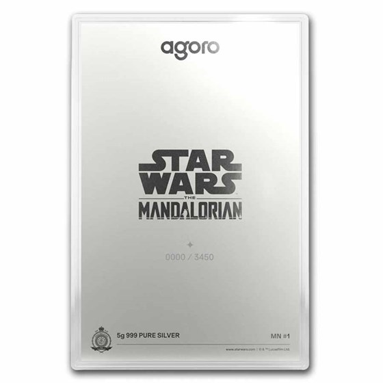 2026 Niue 5g Silver Star Wars: Din Djarin Foil (Tier 1)